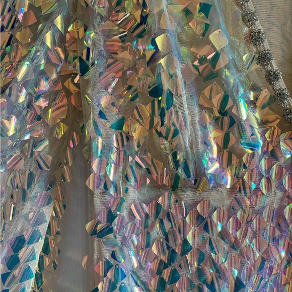 Iridescent Sequin Gown - Picture 5 of 6
